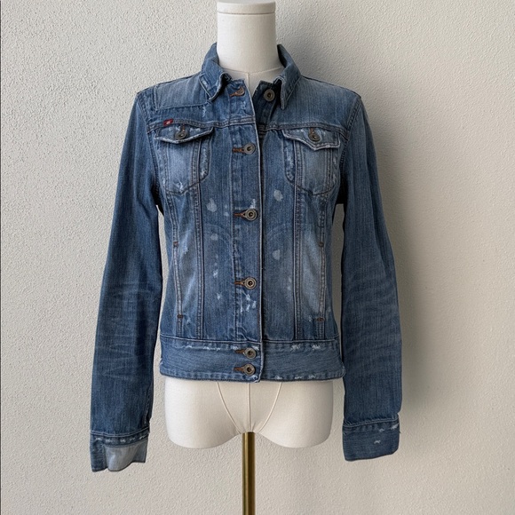 Lucky Brand Jackets & Blazers - Vintage Lucky Brand denim Jean Jacket, S, women’s distressed